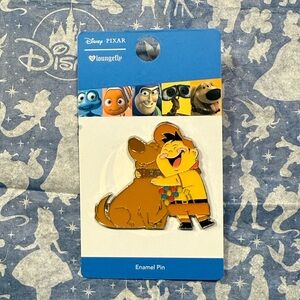 Disney Loungefly Pixar UP Russell Dug Hugging Pin